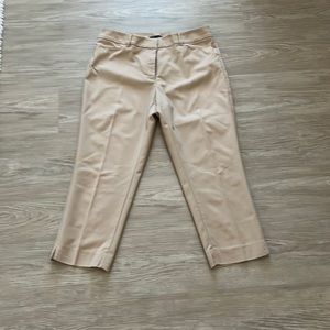 White House Black Market dress crop pants